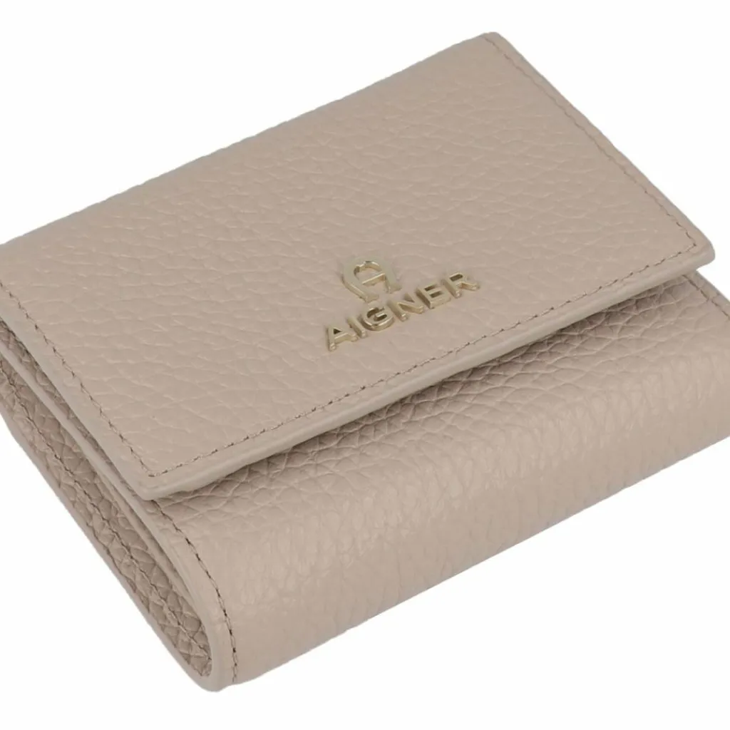 AIGNER Damengeldbörsen Querformat<Ivy Geldbörse RFID Leder 10,5 cm alpaca beige
