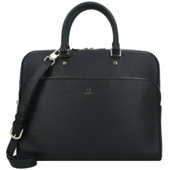 AIGNER Laptoptaschen|Aktentaschen<Ivy Laptoptasche Leder 29 cm black