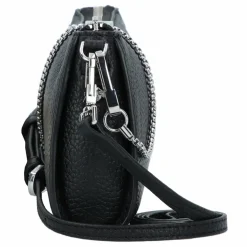 AIGNER Schultertaschen<Ivy Schultertasche Leder 25 cm black 1