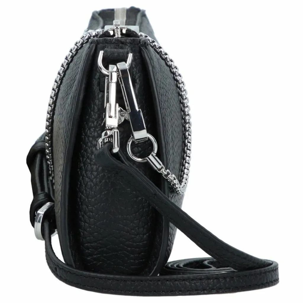 AIGNER Schultertaschen<Ivy Schultertasche Leder 25 cm black 1