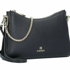 Online AIGNER Ivy Schultertasche Leder 23 cm black1