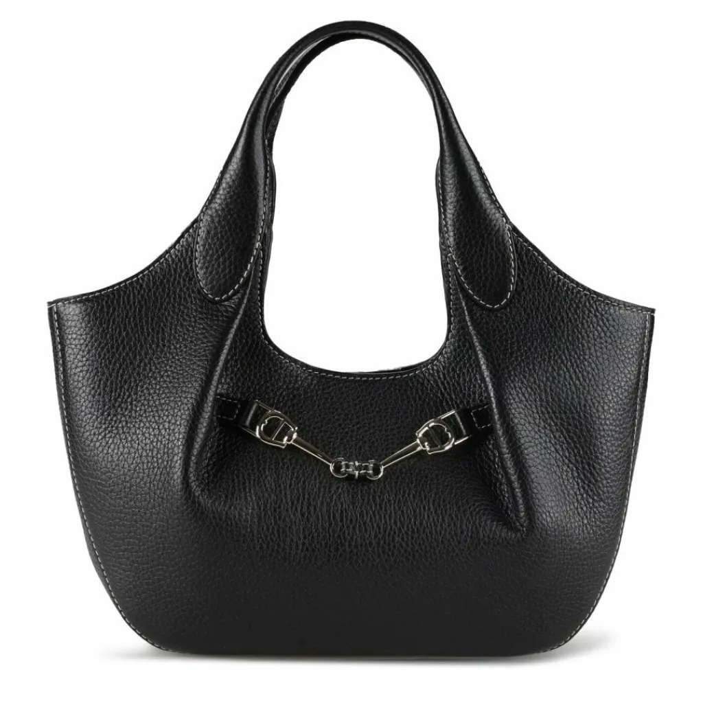 AIGNER Joan Handtasche Leder 33 cm black