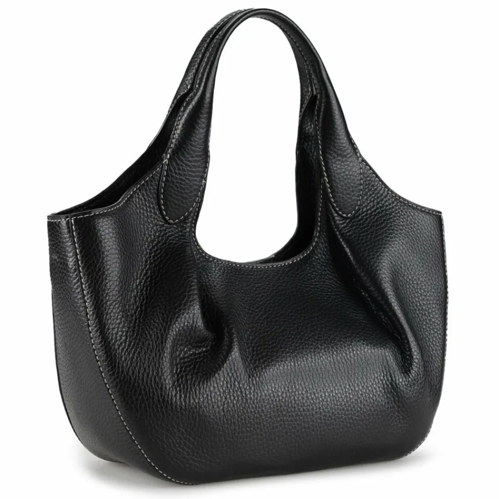 AIGNER Joan Handtasche Leder 33 cm black