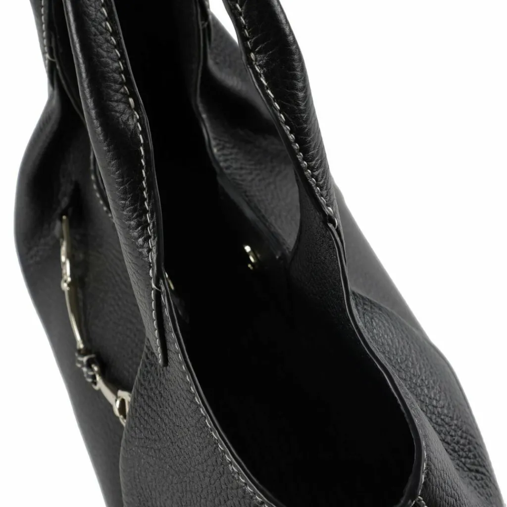 AIGNER Joan Handtasche Leder 33 cm black