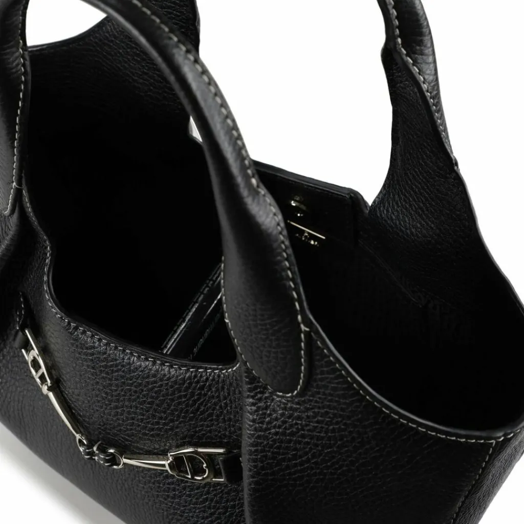 AIGNER Joan Handtasche Leder 33 cm black