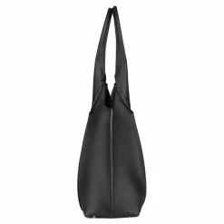 AIGNER Schultertaschen|Henkeltaschen<Kayla Schultertasche Leder 49 cm black