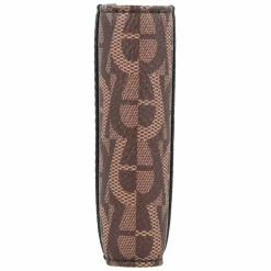 AIGNER Herrengeldbörsen Querformat<Logo Geldbörse RFID Leder 11 cm fango