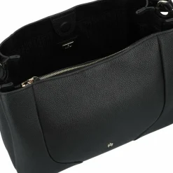 Sale AIGNER Mara Schultertasche Leder 33 cm black