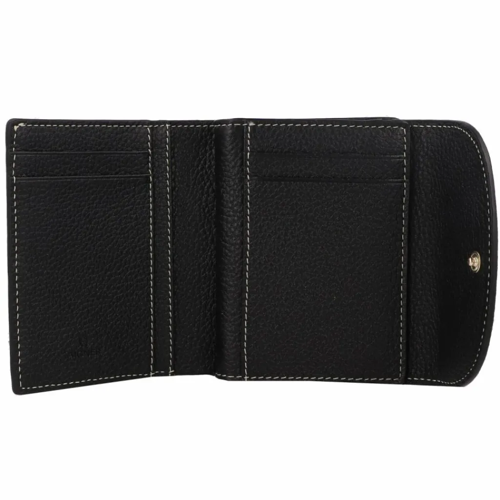 AIGNER Damengeldbörsen Querformat<Miranda Geldbörse RFID Schutz Leder 11 cm black