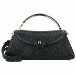 AIGNER Henkeltaschen<Staffa Handtasche Leder 25.5 cm black