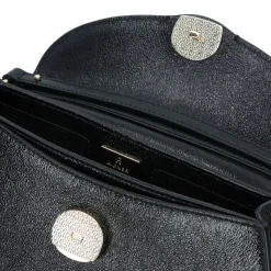 AIGNER Henkeltaschen<Staffa Handtasche Leder 25.5 cm black