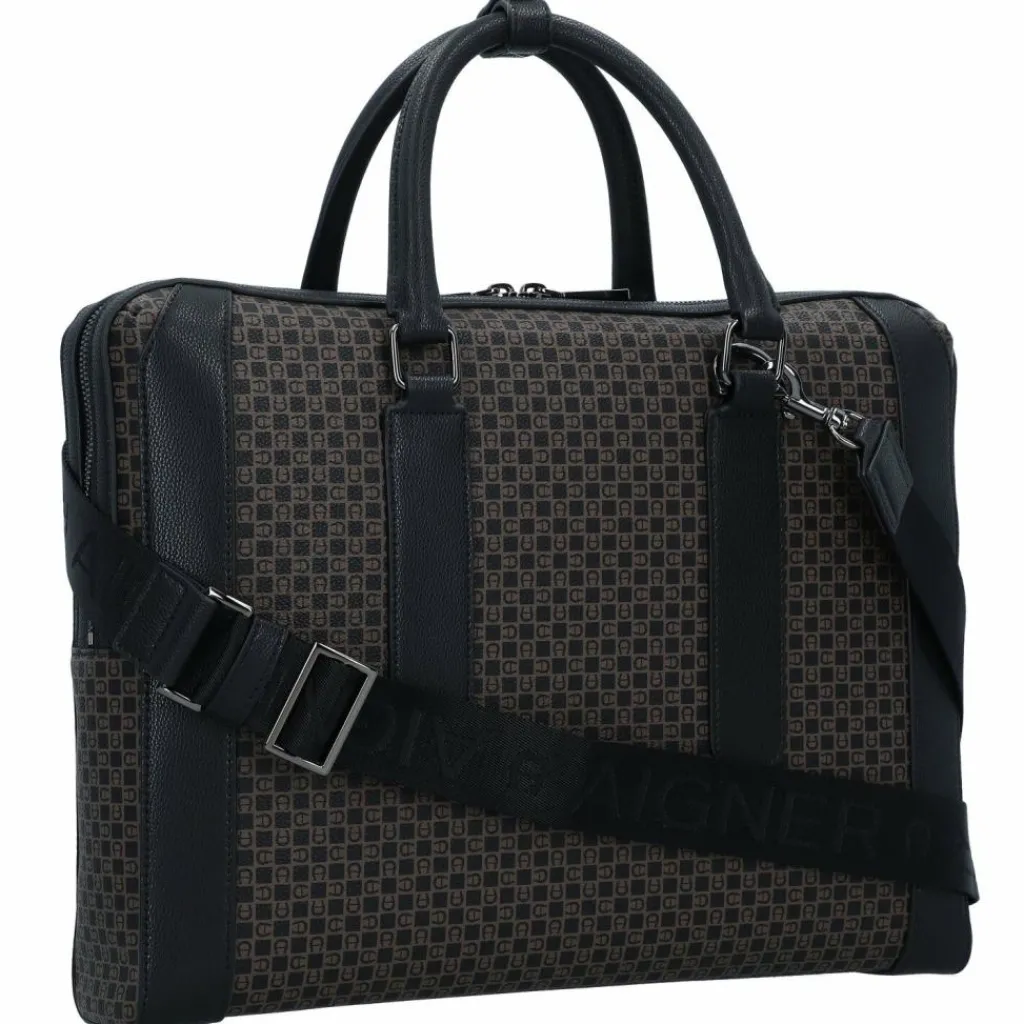AIGNER Laptoptaschen|Aktentaschen<The Core Aktentasche 37 cm Laptopfach dadino brown