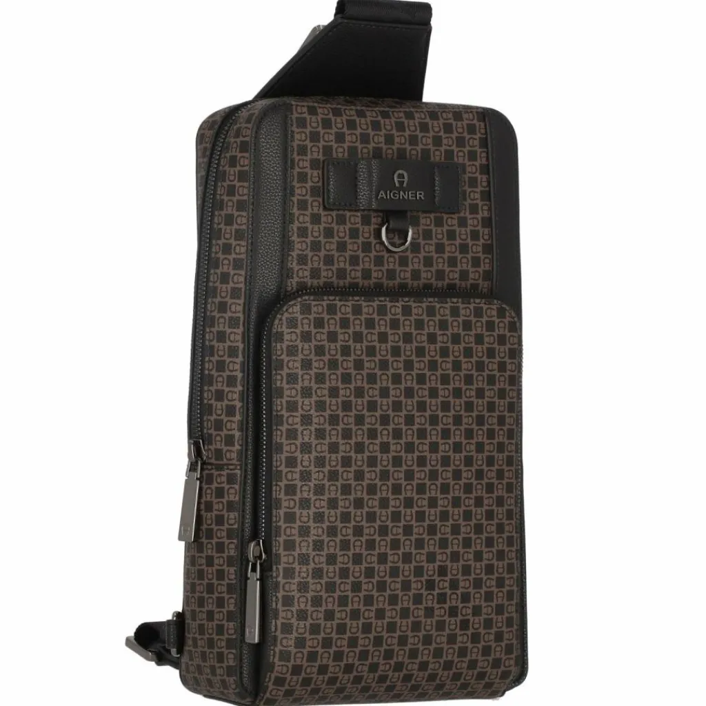 AIGNER Umhängetaschen<The Core Umhängetasche 17 cm dadino brown