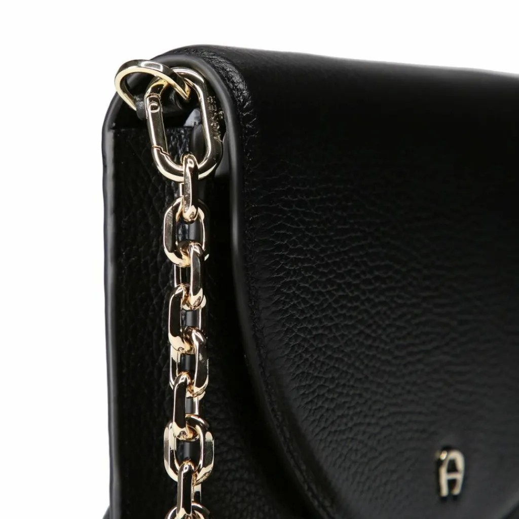 AIGNER Umhängetasche RFID Schutz Leder 20 cm