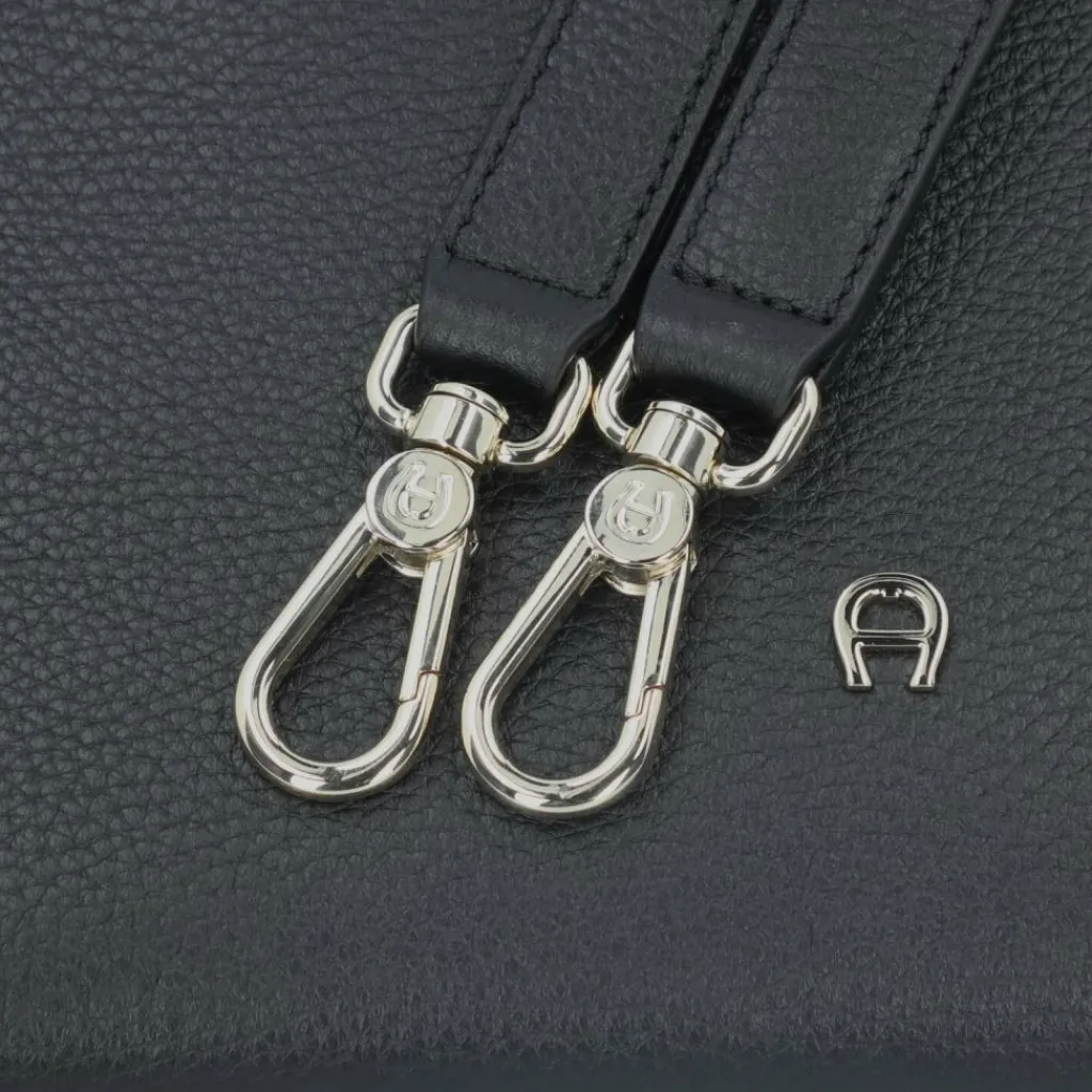 AIGNER Vika Shopper Tasche Leder 24 cm