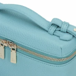 Outlet AIGNER Zelda Handtasche Leder 20 cm aquamarine blue