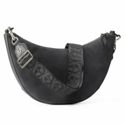 AIGNER Umhängetaschen<Zita Umhängetasche Leder 30 cm night grey