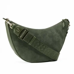 Outlet AIGNER Zita Umhängetasche Leder 30 cm dark olive