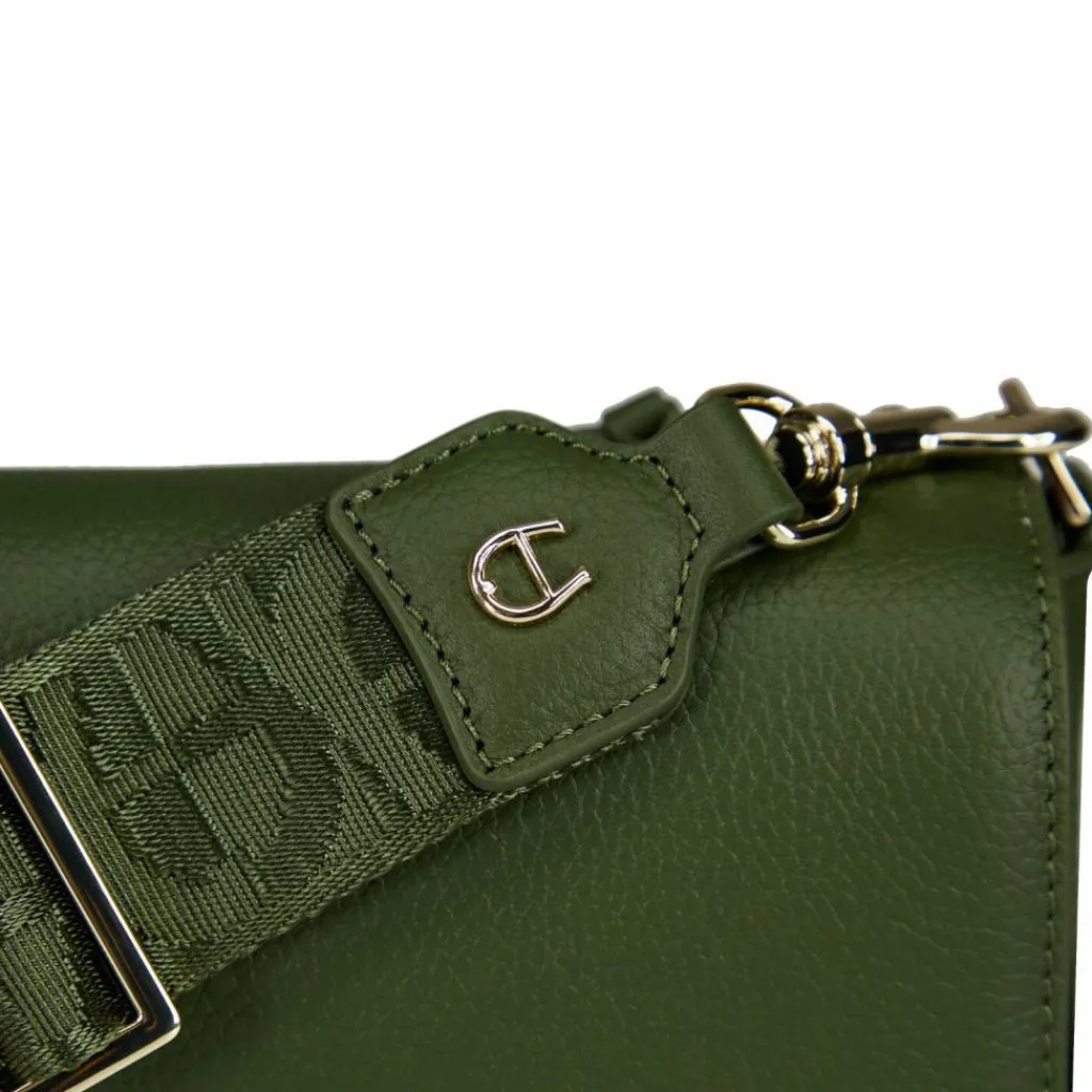 AIGNER Umhängetaschen<Zita Umhängetasche Leder 23 cm dark olive