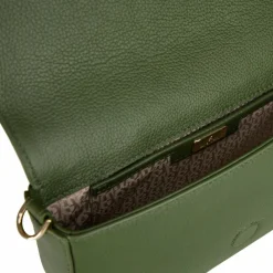 AIGNER Umhängetaschen<Zita Umhängetasche Leder 23 cm dark olive