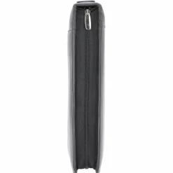 Alassio Mappen Aller Art<Arezzo Schreibmappe Leder 36 cm schwarz