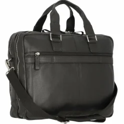 Alassio Laptoptaschen|Aktentaschen<Campo Aktentasche Leder 42 cm Laptopfach schwarz