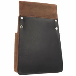 Best Alassio Gürteltasche Leder 10 cm für Kellnerbörsen braun