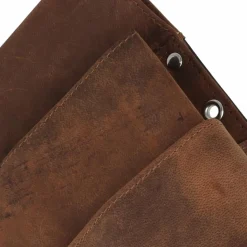 Best Alassio Gürteltasche Leder 10 cm für Kellnerbörsen braun