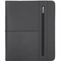 Alassio Mappen Aller Art<Limone Schreibmappe Leder 36 cm schwarz