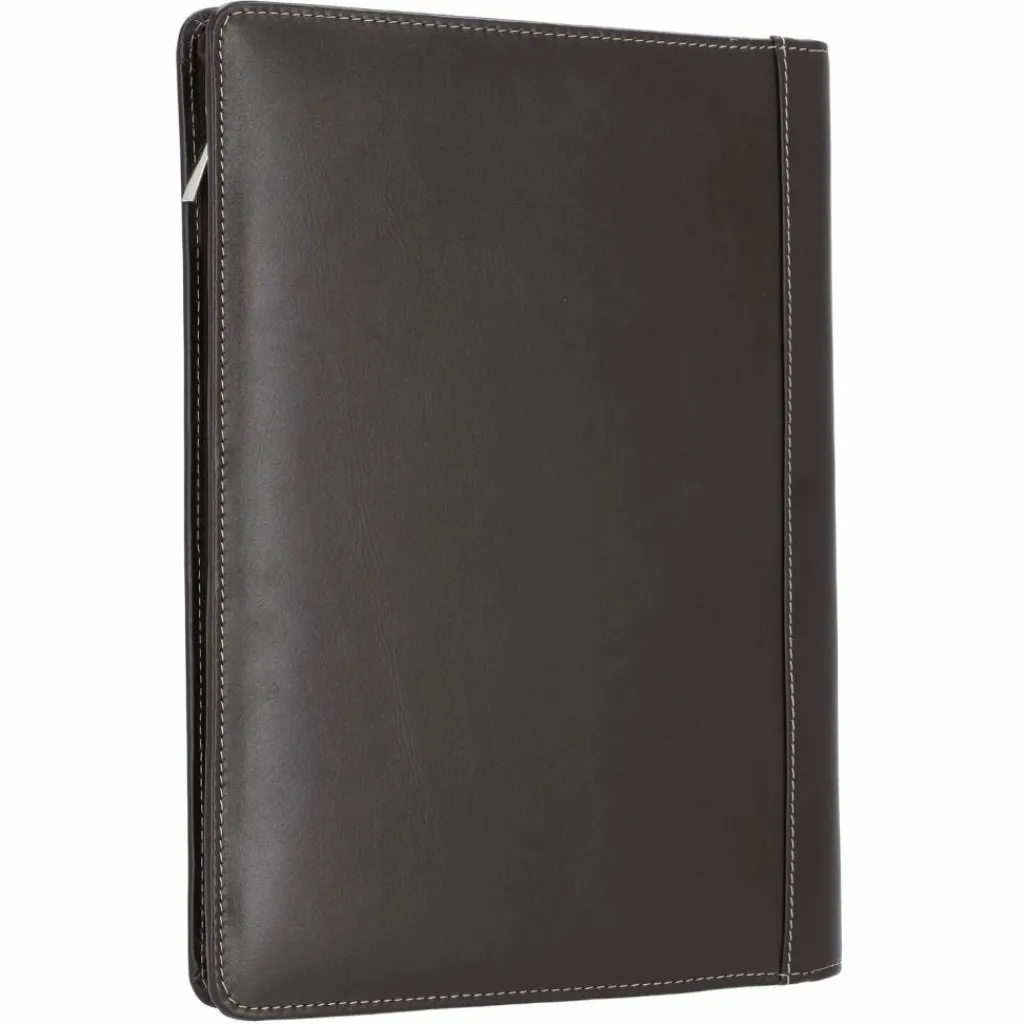 Hot Alassio Monaco Schreibmappe Leder 34 cm dunkelbraun-antik