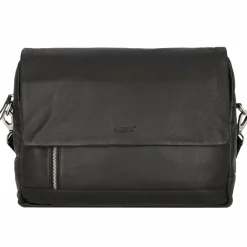 Online Alassio Oro Messenger Leder 38 cm Laptopfach schwarz