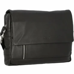 Online Alassio Oro Messenger Leder 38 cm Laptopfach schwarz