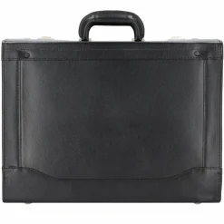 Alassio Pilotenkoffer Leder 45 cm Laptopfach schwarz