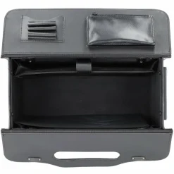 Alassio Pilotenkoffer Leder 45 cm Laptopfach schwarz