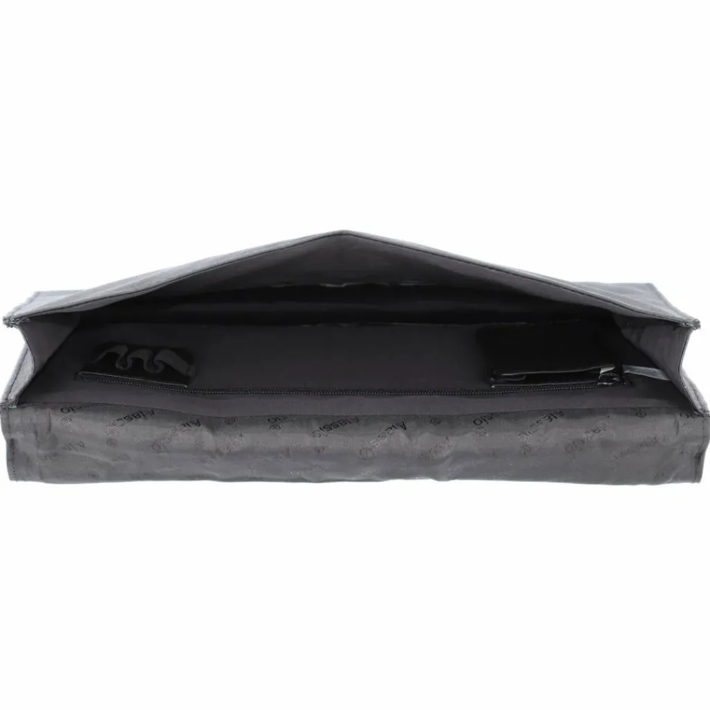 Alassio Mappen Aller Art<Tissano Aktenmappe Leder 34 cm schwarz
