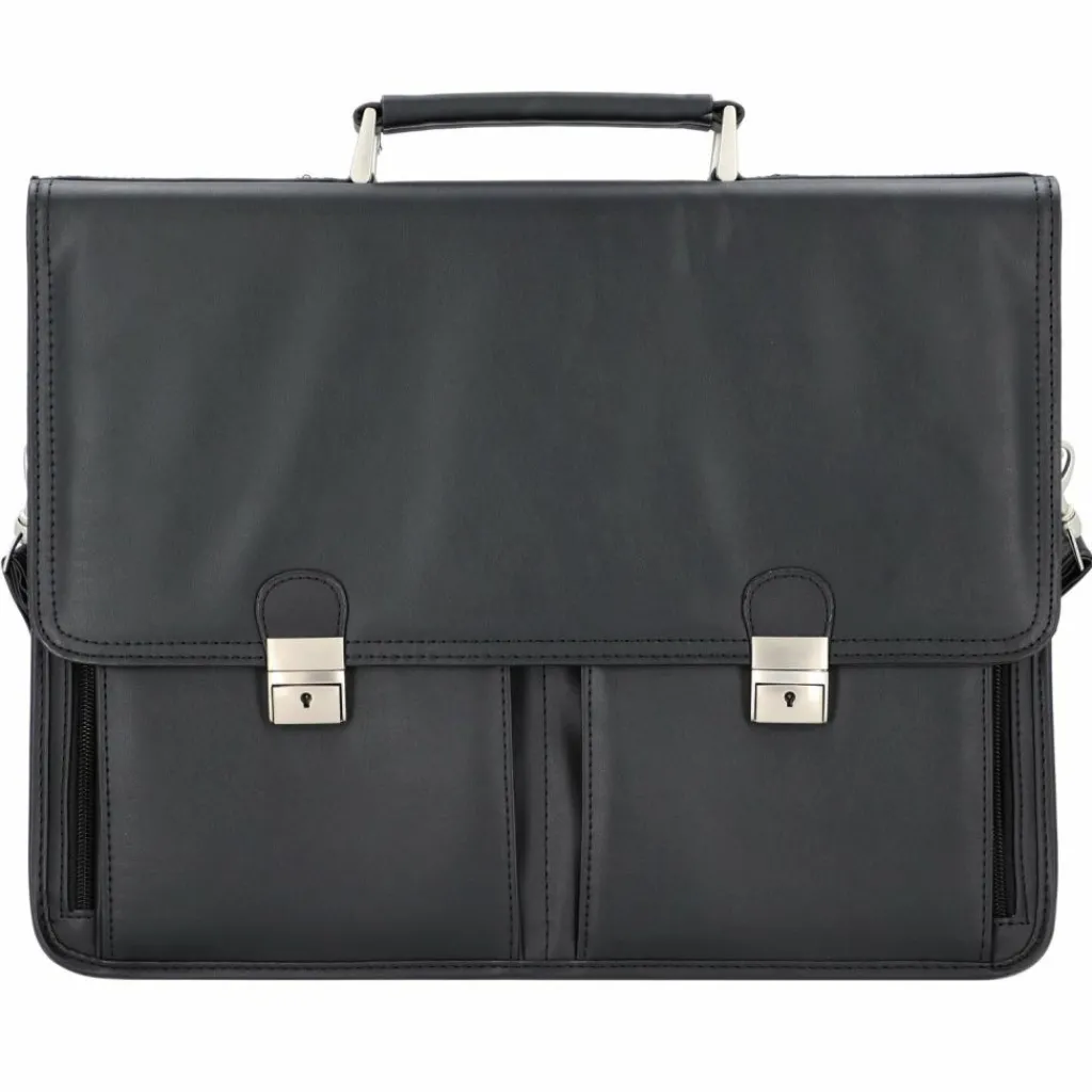 Alassio Laptoptaschen|Aktentaschen<Veneto Aktentasche 42 cm Laptopfach schwarz