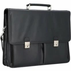 Alassio Laptoptaschen|Aktentaschen<Veneto Aktentasche 42 cm Laptopfach schwarz