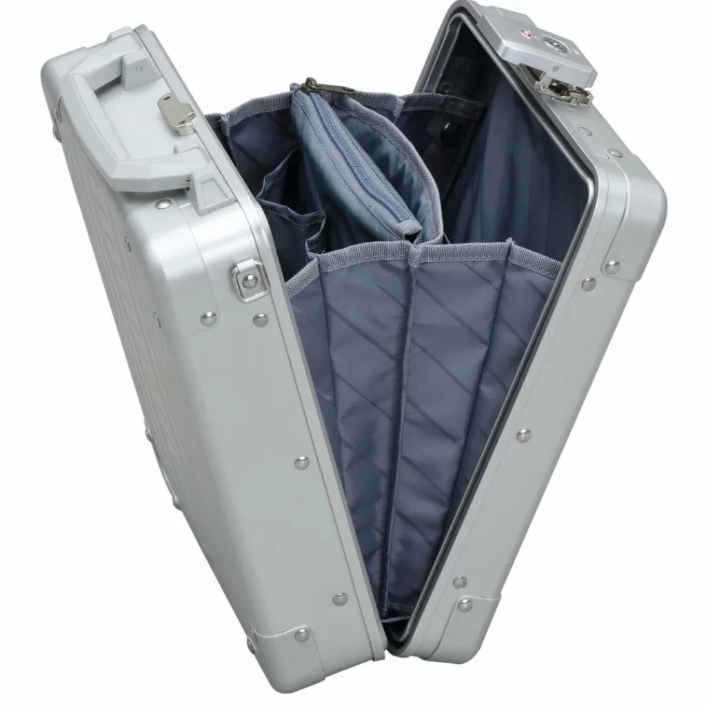 Aleon Laptoptaschen|Aktenkoffer<Aluminum Vertical Aktenkoffer 24 cm Laptopfach platinum