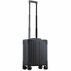 Aleon Hartgepäck Kabinengepäck|4-Rollen Kabinentrolleys<Business 4-Rollen Businesstrolley 42 cm Laptopfach schwarz