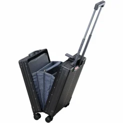 Aleon Business 4-Rollen Businesstrolley 55 cm schwarz