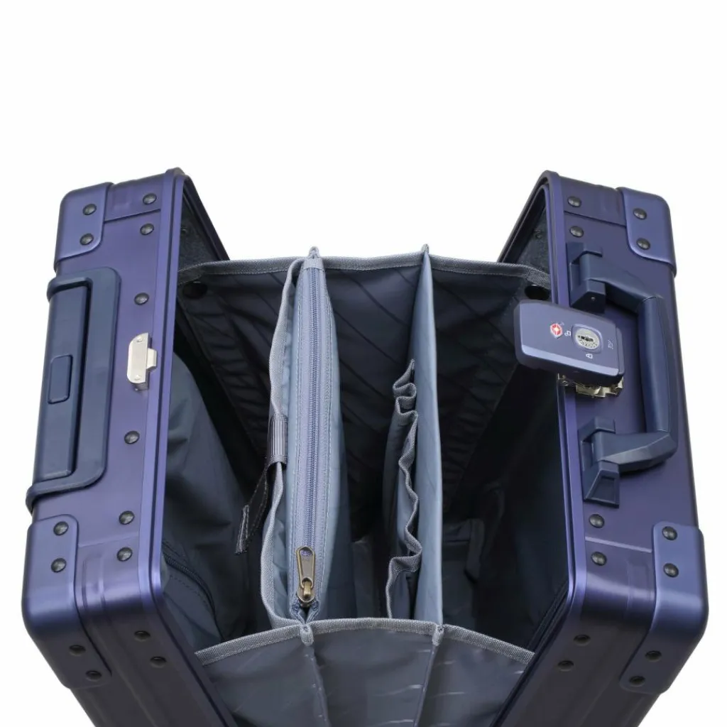 Aleon Business 4-Rollen Businesstrolley 42 cm Laptopfach