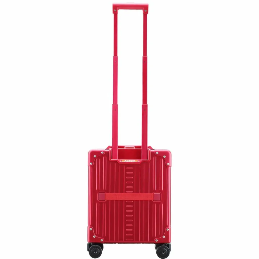 Aleon Hartgepäck Kabinengepäck|4-Rollen Kabinentrolleys<Business 4-Rollen Businesstrolley 42 cm Laptopfach ruby
