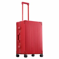 Aleon Hartgepäck|4-Rollen Koffer<Traveler 4-Rollen Trolley 67 cm ruby