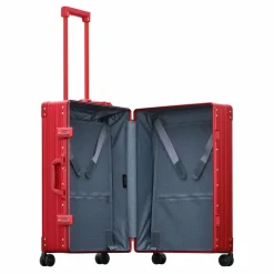 Aleon Hartgepäck|4-Rollen Koffer<Traveler 4-Rollen Trolley 67 cm ruby