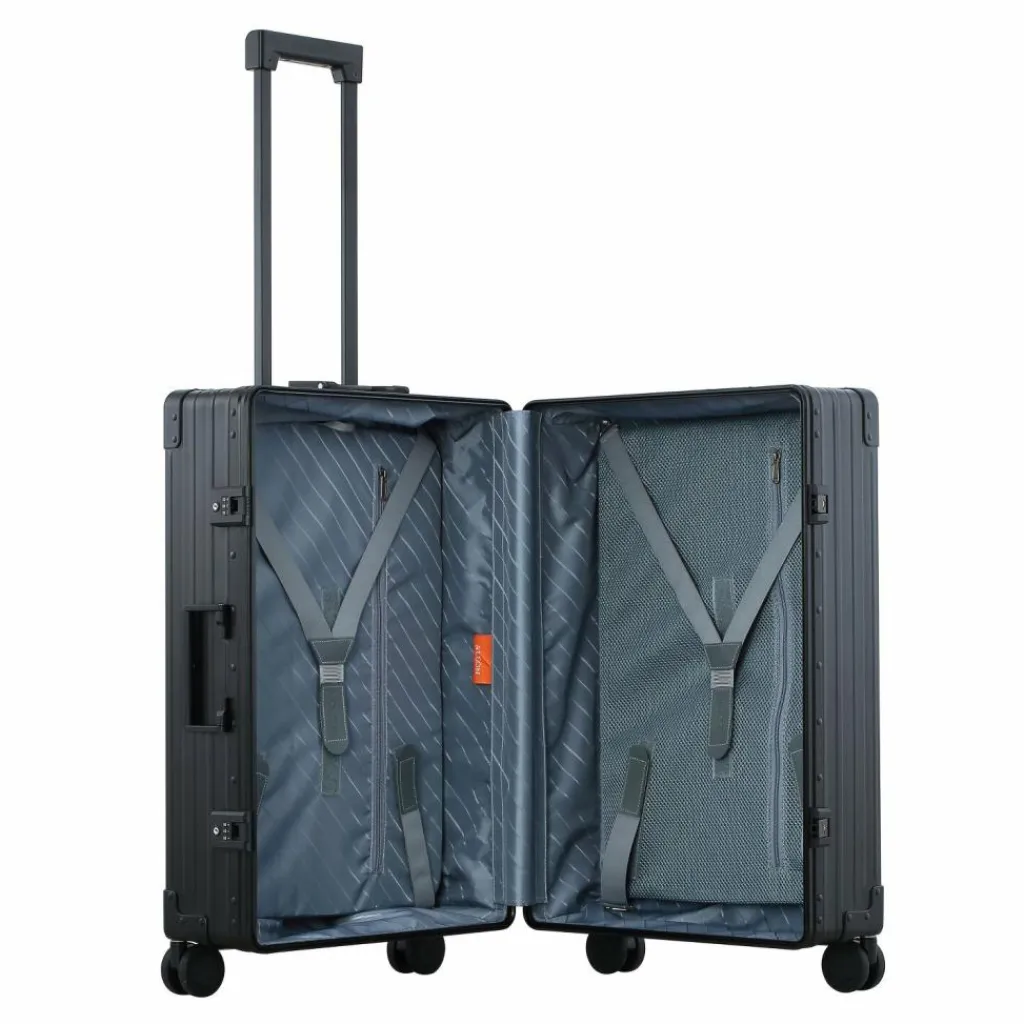 Online Aleon Traveler 4-Rollen Trolley 67 cm onyx