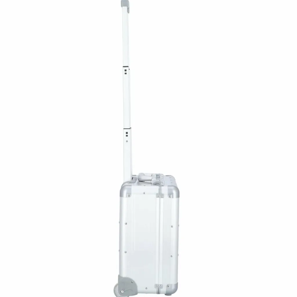 New Alumaxx 2-Rollen Businesstrolley Laptopfach 37 cm silber matt