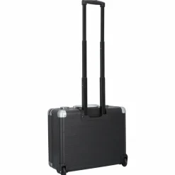 Alumaxx Laptoptaschen|Businesstrolleys Mit Laptopfach<2-Rollen Businesstrolley Laptopfach 37 cm schwarz matt