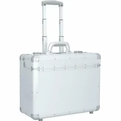Alumaxx Pilotenkoffer|Laptoptaschen<2-Rollen Pilotenkoffer 47 cm Laptopfach silber matt