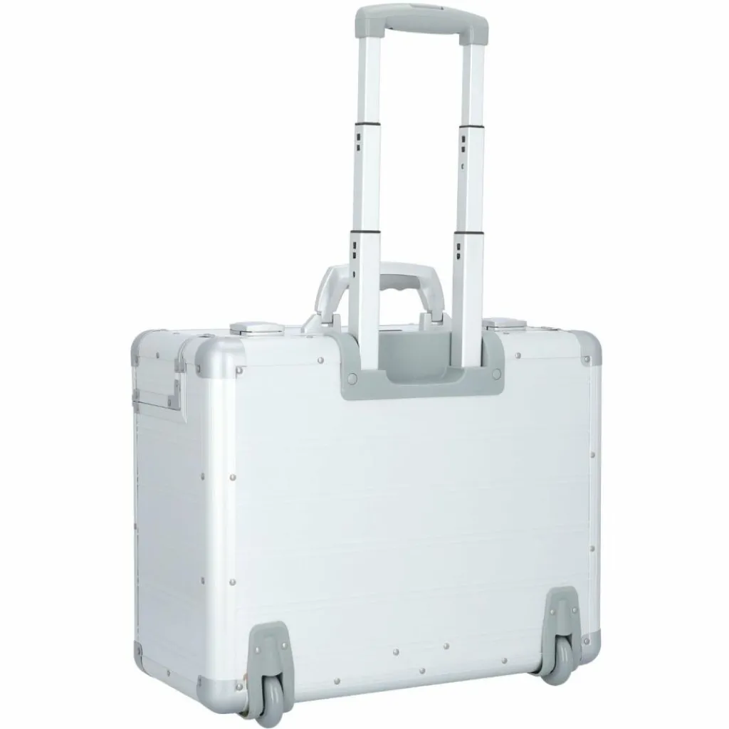 Alumaxx Pilotenkoffer|Laptoptaschen<2-Rollen Pilotenkoffer 47 cm Laptopfach silber matt