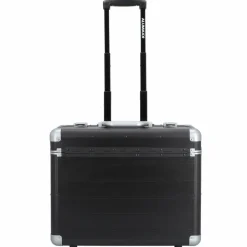 Alumaxx Pilotenkoffer|Laptoptaschen<2-Rollen Pilotentrolley 47 cm Laptopfach schwarz matt